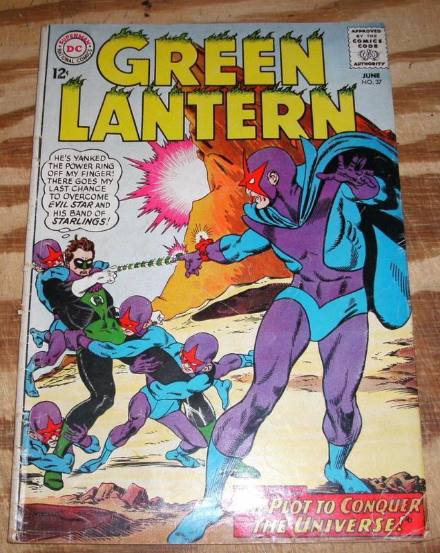 Green Lantern #37 comic book vg 4.0
