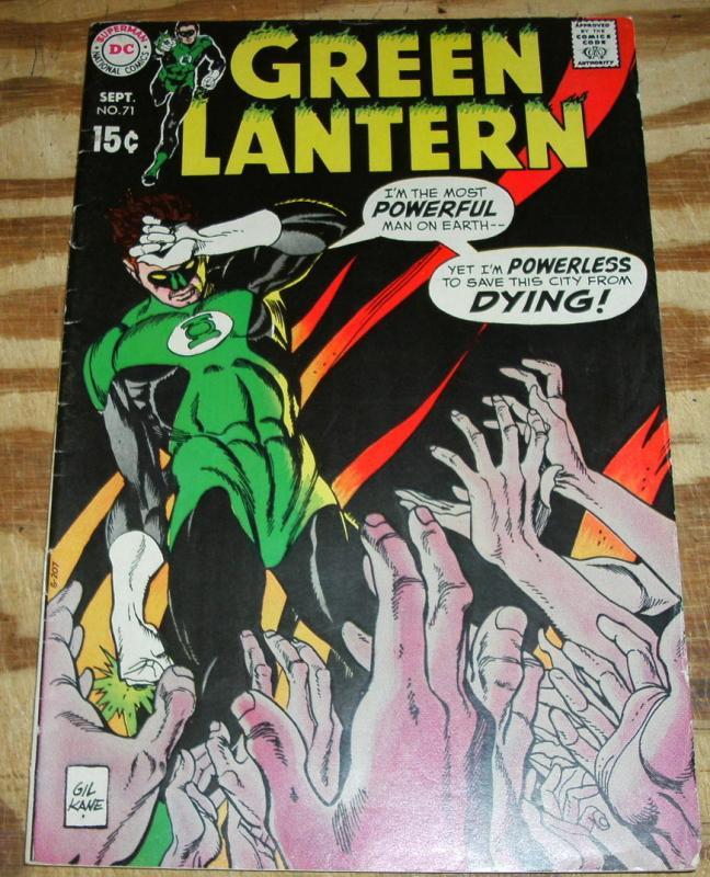 Green Lantern #71 comic book fine plus 6.5