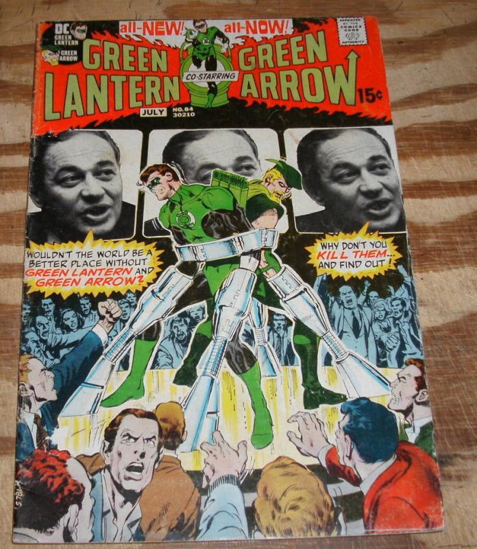 Green Lantern #84 comic book very good 4.0