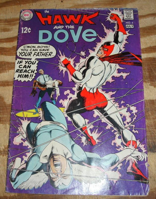 Hawk and the Dove #6 comic book very good 4.0