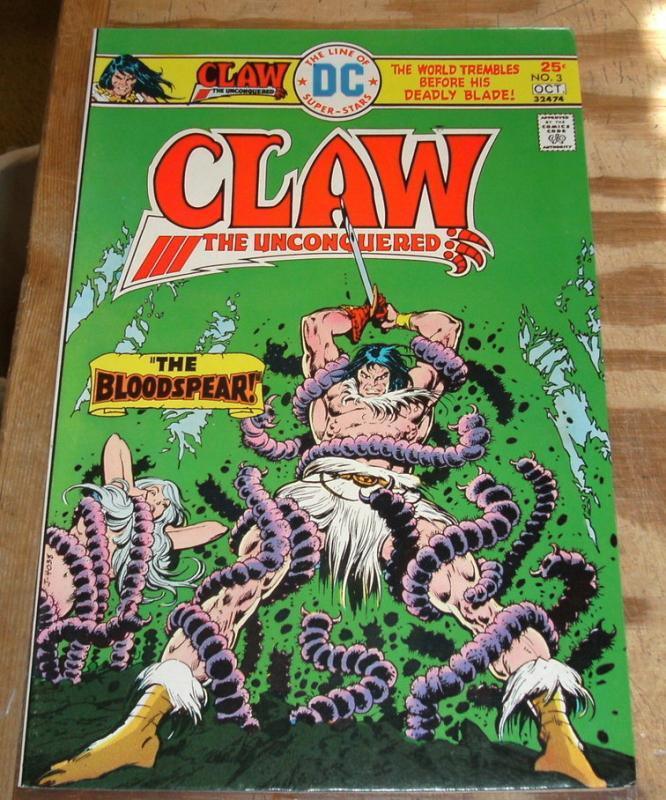 Claw the Unconquered #3 near mint/mint 9.8
