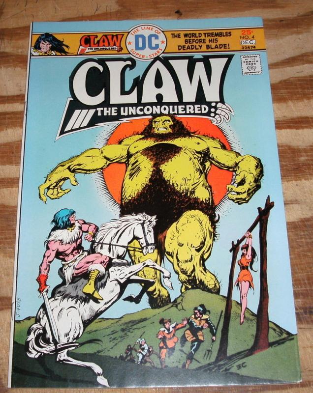 Claw the Unconquered #4 near mint/mint 9.8