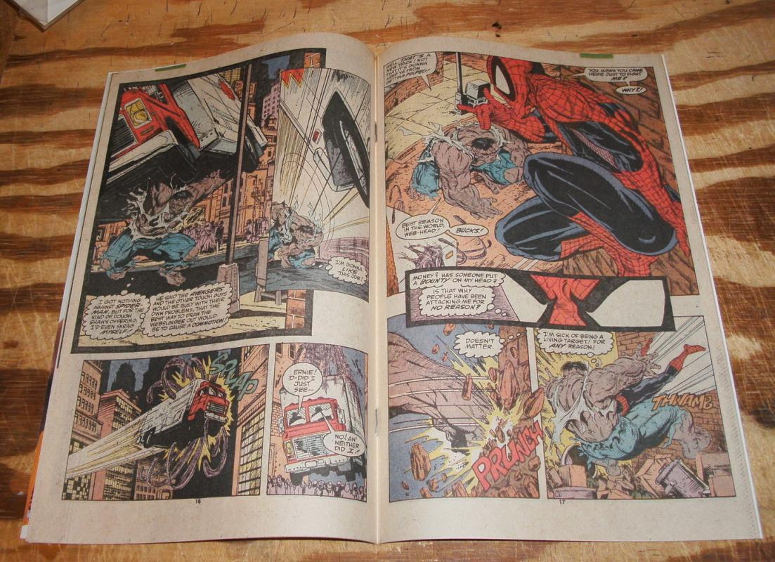 Amazing Spider-man #328 comic book near mint 9.4