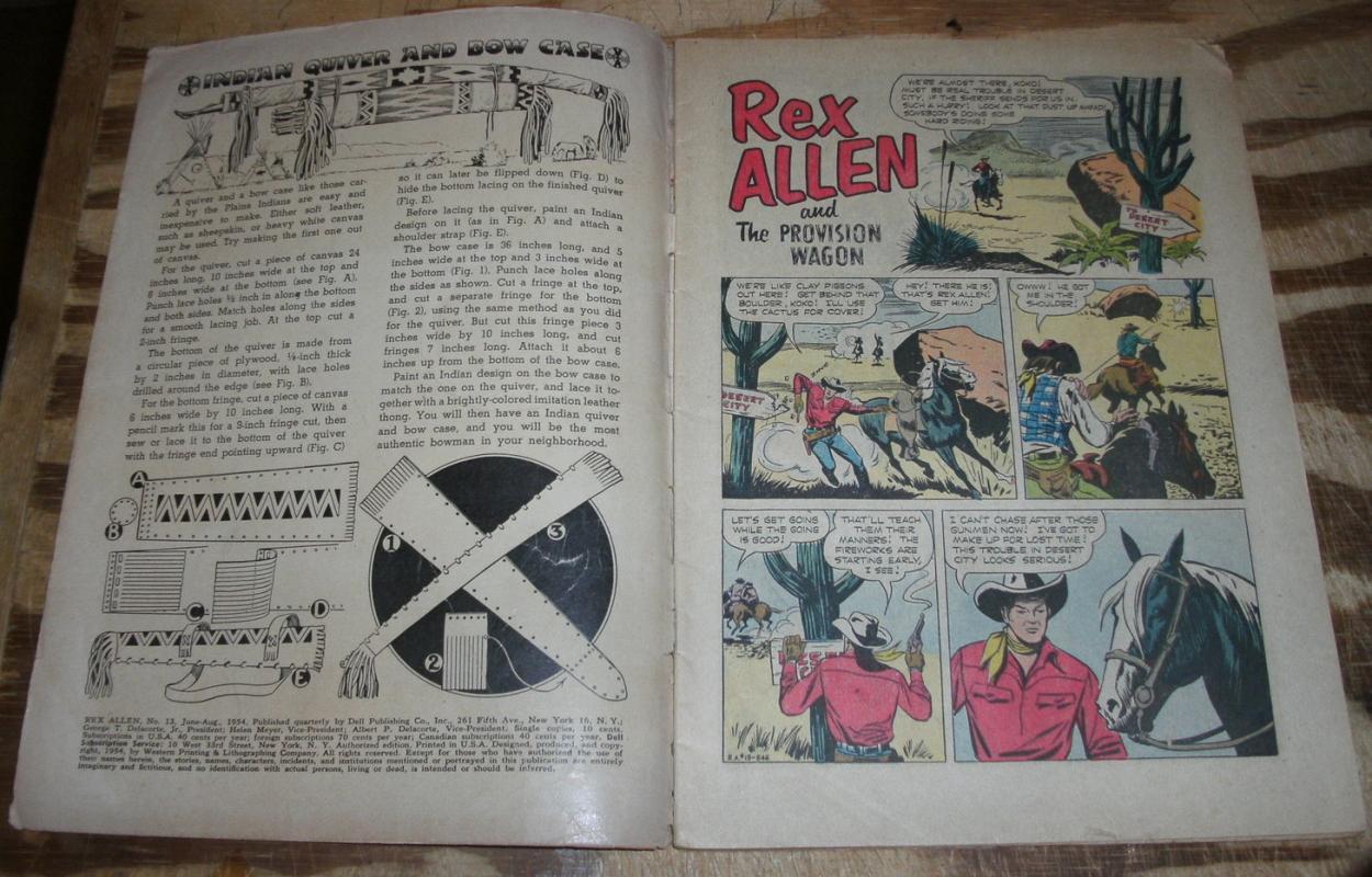 Rex Allen #13 very good 4.0