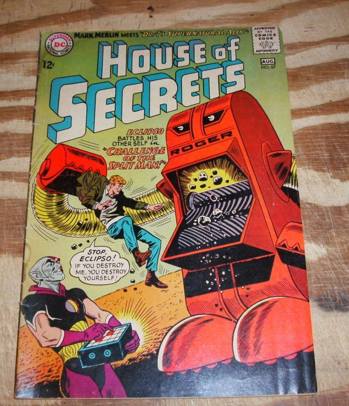 House of Secrets #67 comic book good/very good 3.0