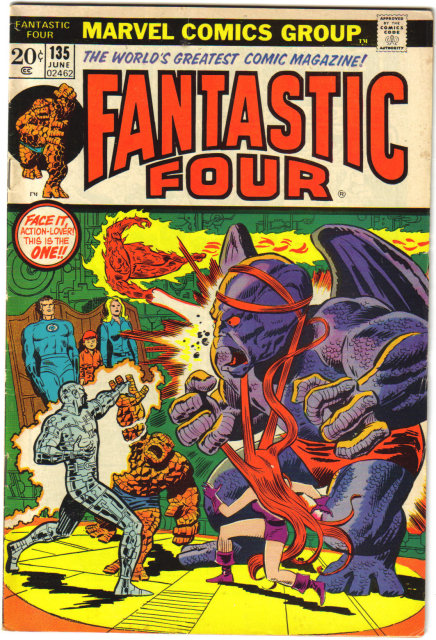 Fantastic Four #135 comic book vf 8.0
