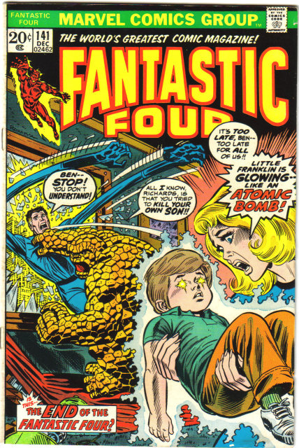 Fantastic Four #141 comic book vf 8.0