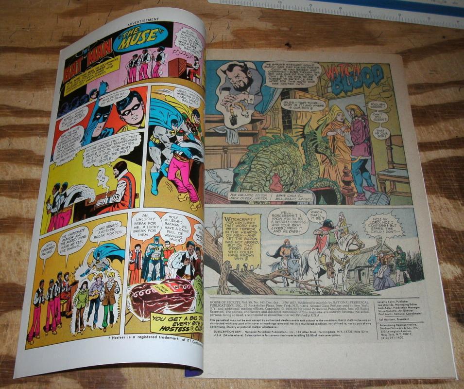 House of Secrets #143 comic book very fine/near mint 9.0
