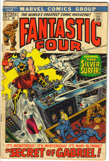 Fantastic Four #121 comic book fn/vf 7.0