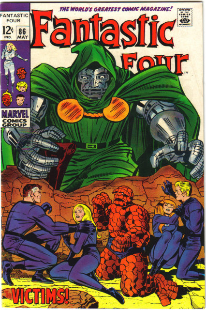 Fantastic Four #86 comic book vf 8.0