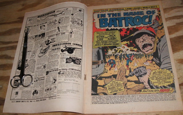 Captain America #105 comic book fine 6.0