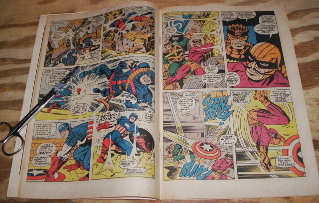 Captain America #105 comic book fine 6.0