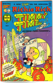 Richie Rich Meets Timmy Time #1 comic book vg/fn 5.0