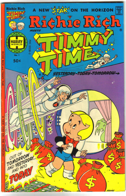 Richie Rich Meets Timmy Time #1 comic book vg/fn 5.0