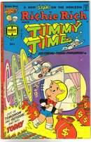 Richie Rich Meets Timmy Time #1 comic book vg/fn 5.0