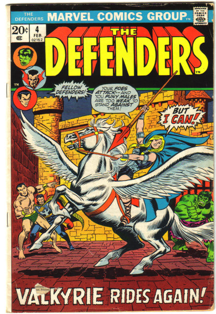 Defenders #4 comic book good/very good 3.0