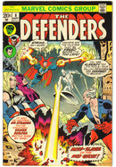 Defenders #8 comic book fine 6.0