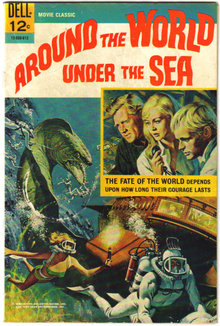 Around the World Under the Sea comic book good/very good 3.0