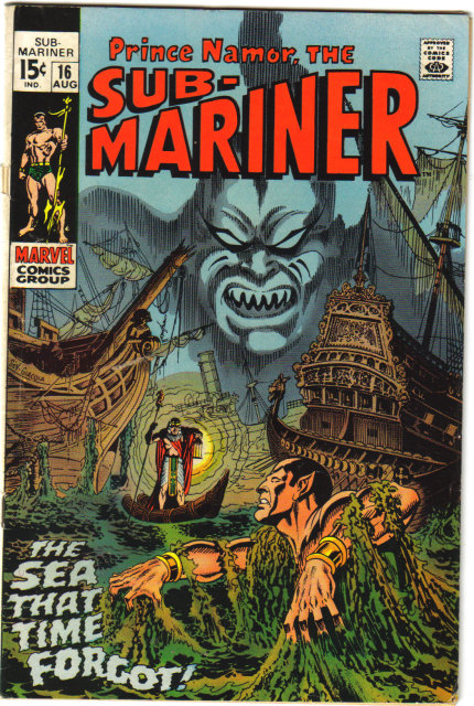 Sub-Mariner #16 comic book fine 6.0