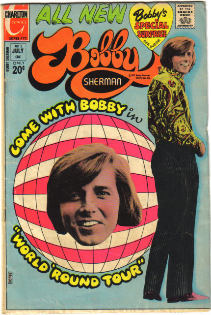 Bobby Sherman #5 comic book vg 4.0