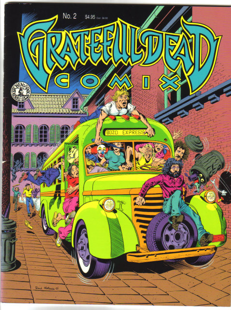 Assorted Grateful Dead comic books (3 of em)