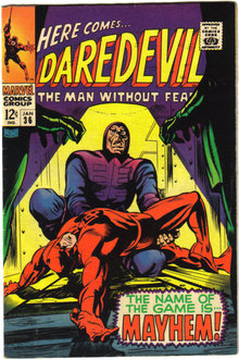 Daredevil the Man Without Fear #36 comic book fine 6.0