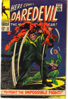 Daredevil the Man Without Fear #32 comic book very good/fine 5.0