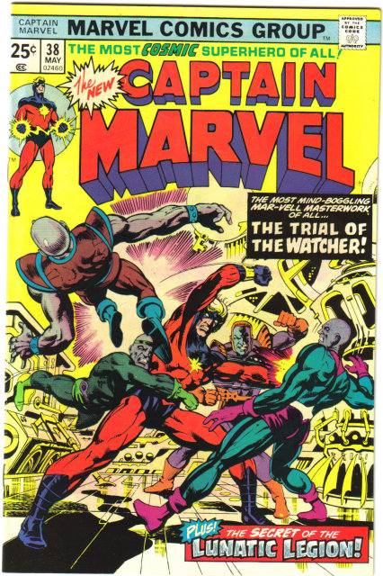 Captain Marvel #38 comic book near mint 9.4