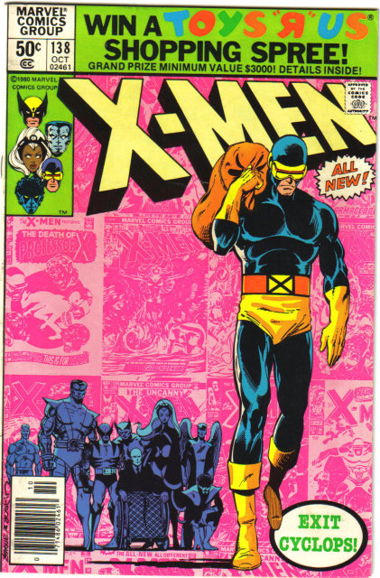 Uncanny X-Men #138 comic book very fine 8.0