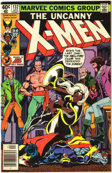 Uncanny X-Men #132 comic book very fine 8.0