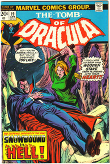 Tomb of Dracula #19 comic book very fine 8.0