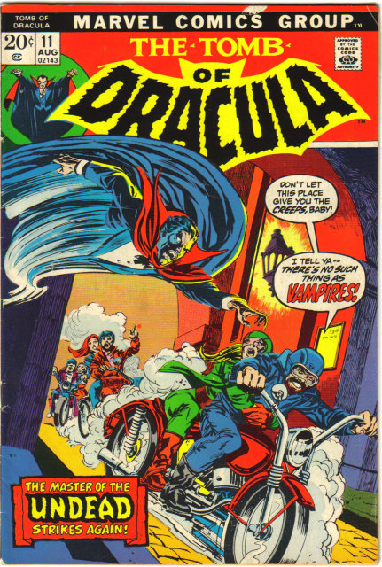 Tomb of Dracula #11 comic book very good/fine 5.0