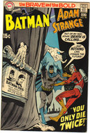 Brave and the Bold #90 comic book fine/very fine 7.0