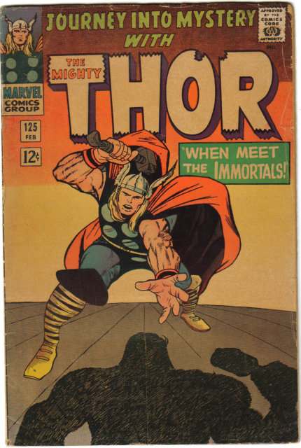 Journey Into Mystery #125 with Mighty Thor very good 4.0