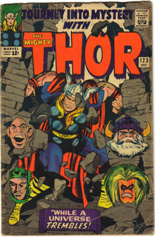 Journey Into Mystery #123 with Mighty Thor very good 4.0