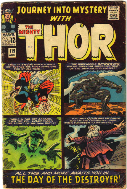 Journey Into Mystery #119 with Mighty Thor very good 4.0