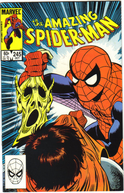 Amazing Spider-man #245 comic book very fine/near mint 9.0