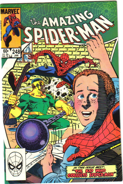 Amazing Spider-man #248 comic book near mint 9.4