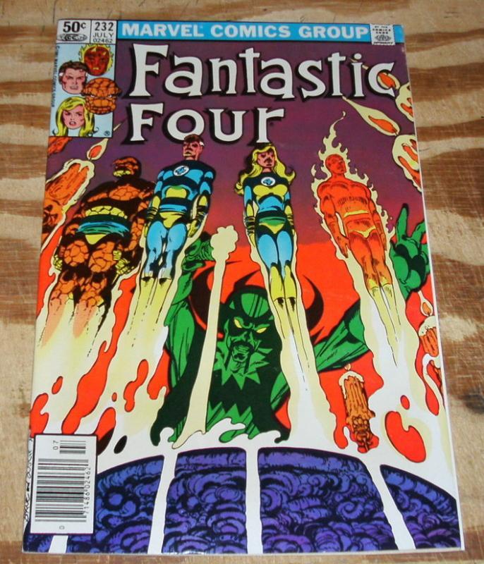 Fantastic Four #232 comic book near mint plus 9.6