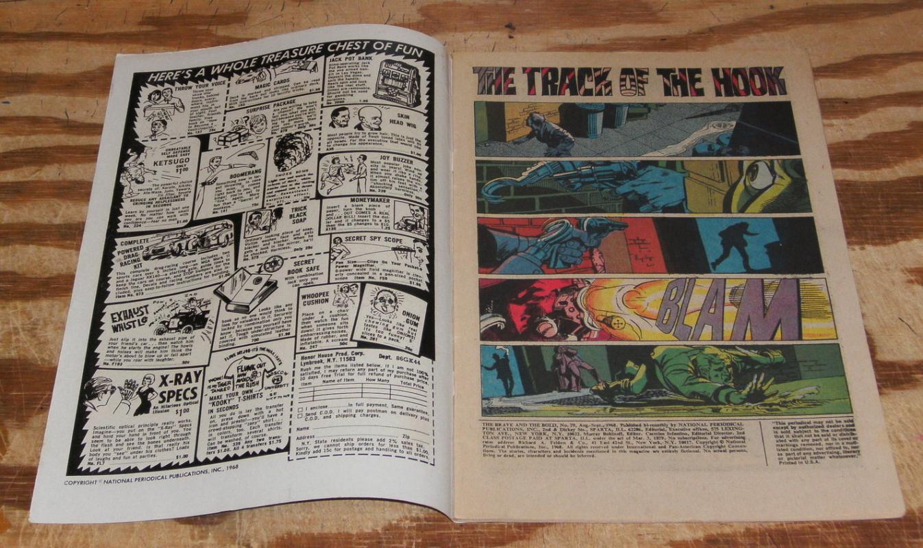 The Brave and the Bold presents Batman and Deadman #79 vg/fn 5.0