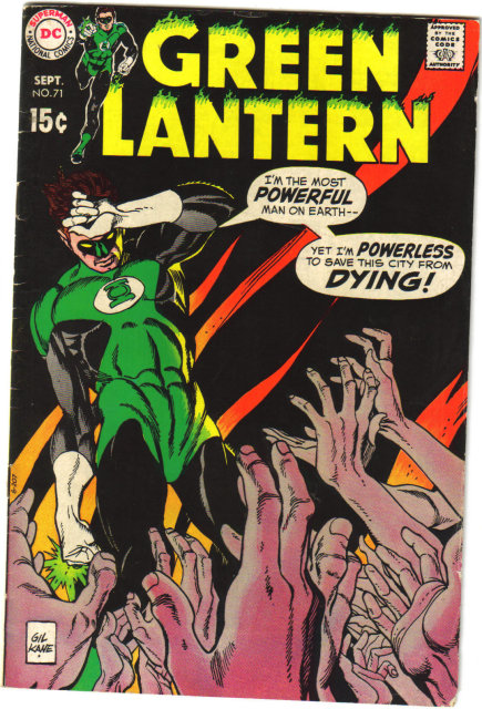 Green Lantern #71 comic book fine plus 6.5