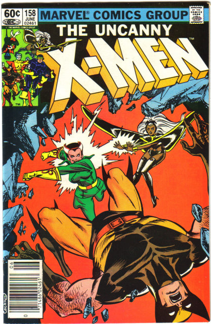 Uncanny X-Men #158 comic book very fine 8.0