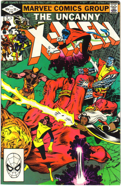 Uncanny X-Men #160 comic book near mint 9.4