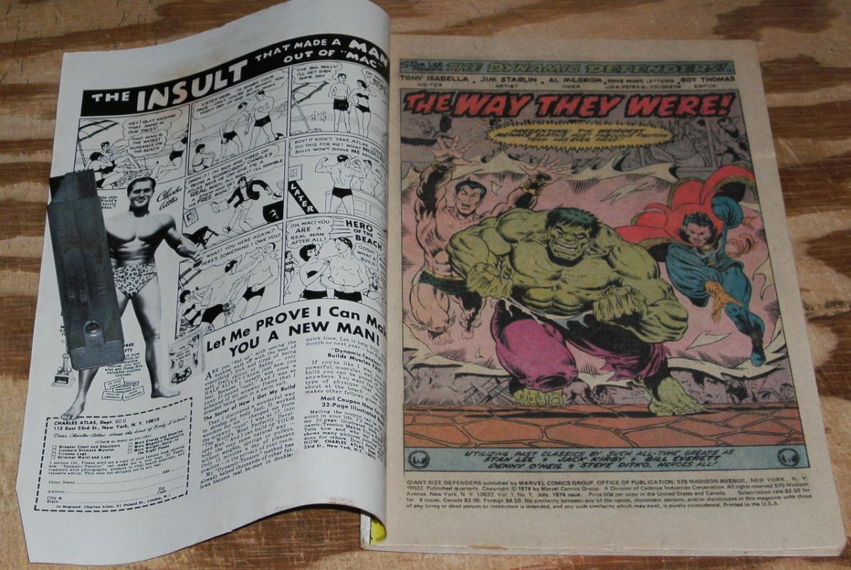 Giant-size Defenders #1 very good plus 4.5