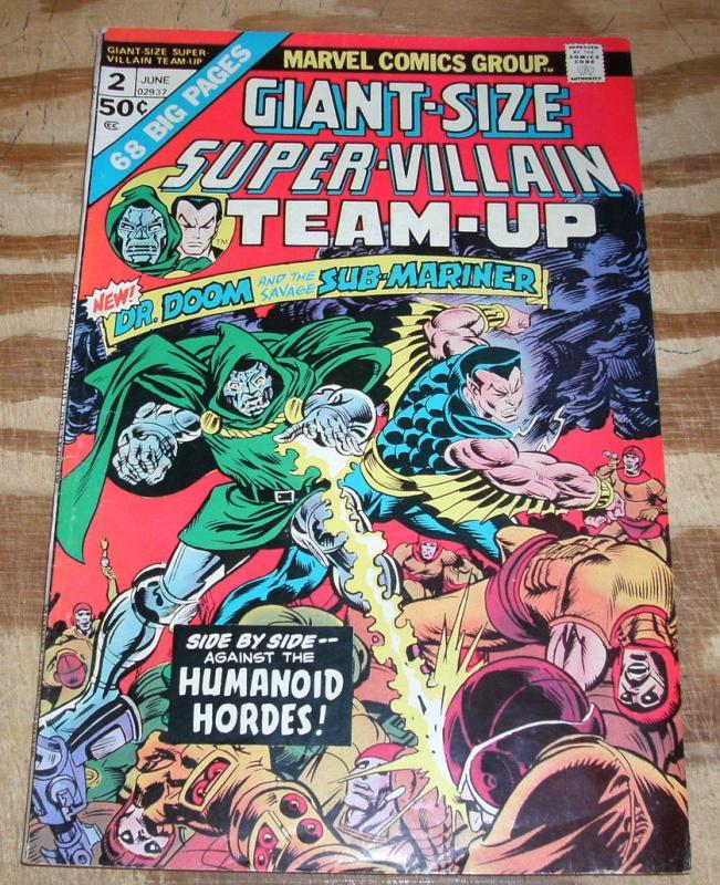 Giant-Size Super-Villain Team-Up #1 very fine 8.0