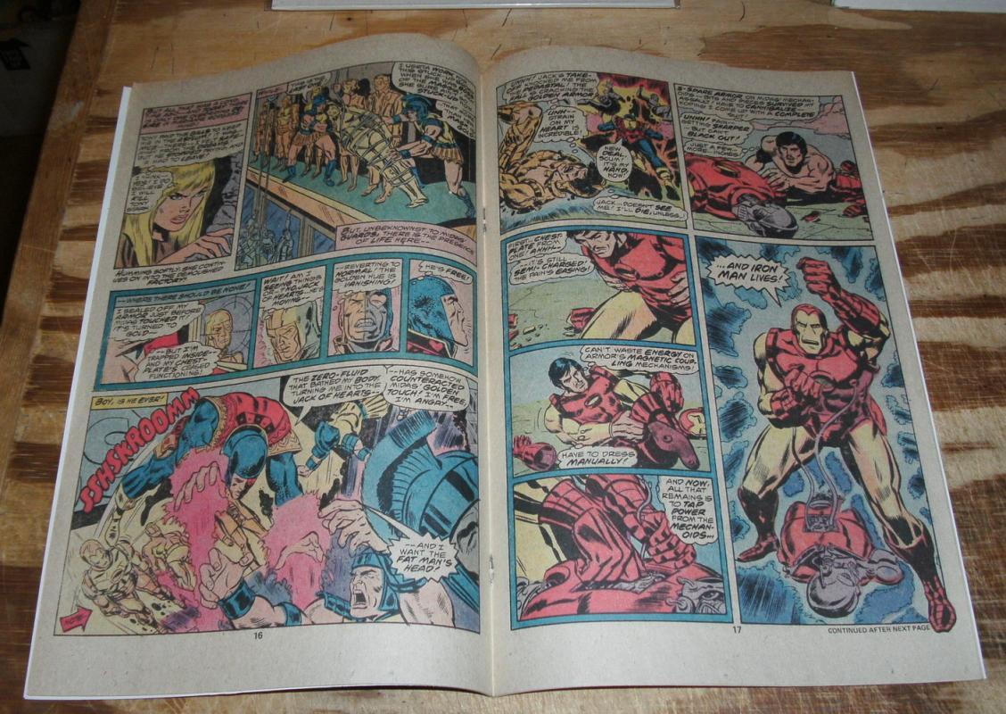 Iron Man #107 very fine/near mint 9.0 8.0