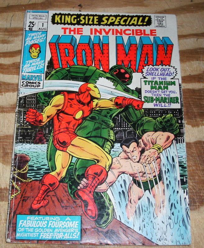 Iron Man King-size Special #1 vg/fn 5.0