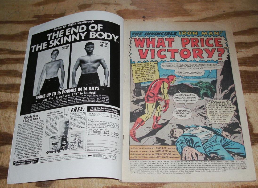 Iron Man King-size Special #1 vg/fn 5.0