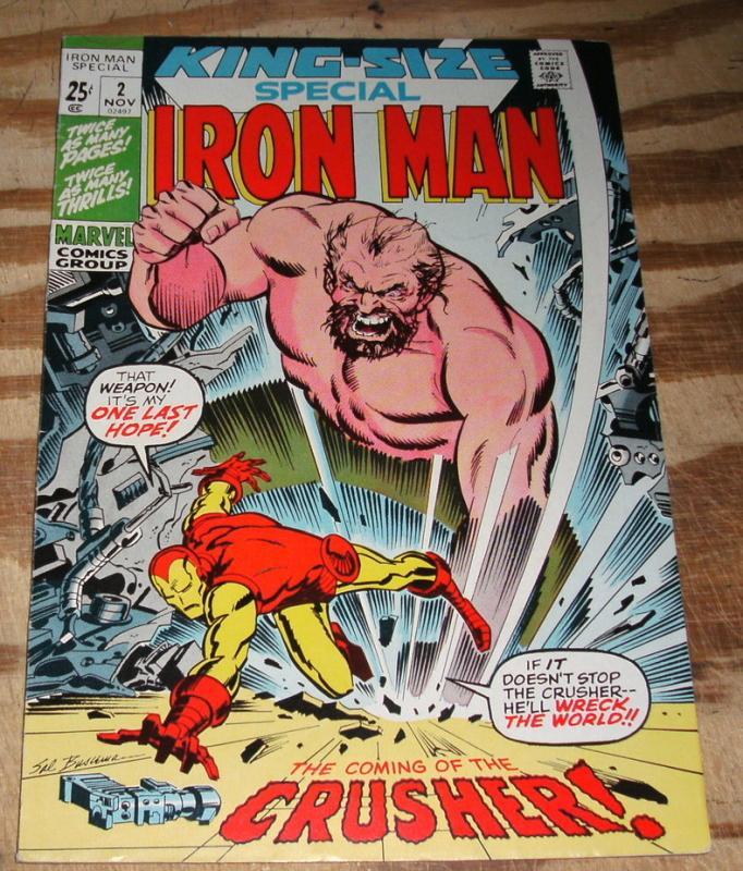 Iron Man King-size Special #2 comic book very fine/near mint 9.0