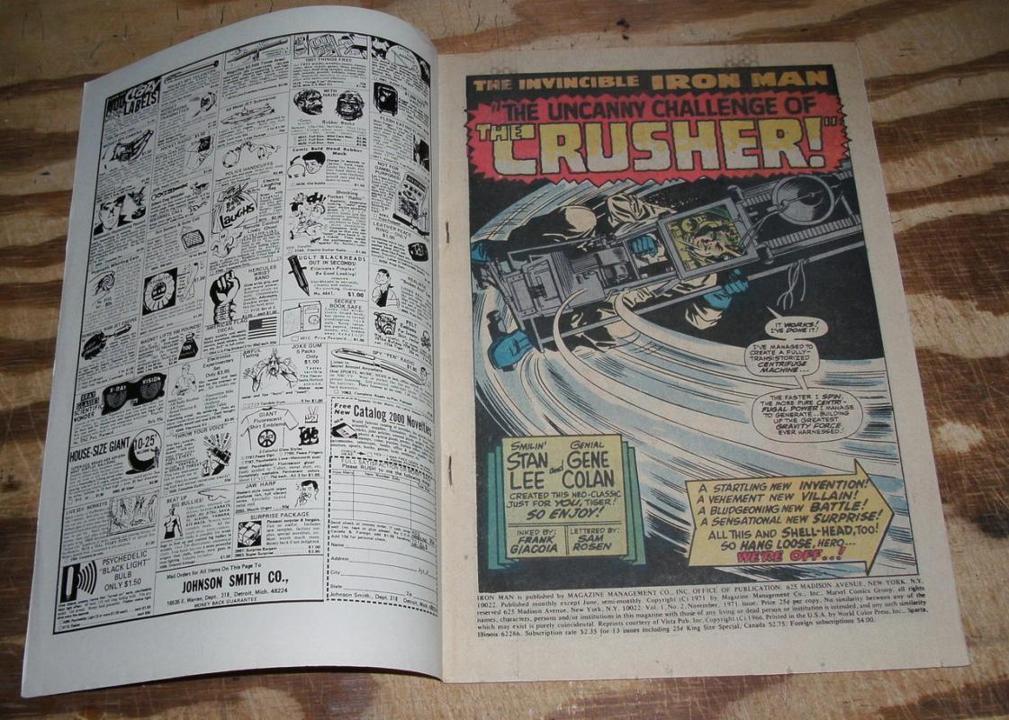 Iron Man King-size Special #2 comic book very fine/near mint 9.0